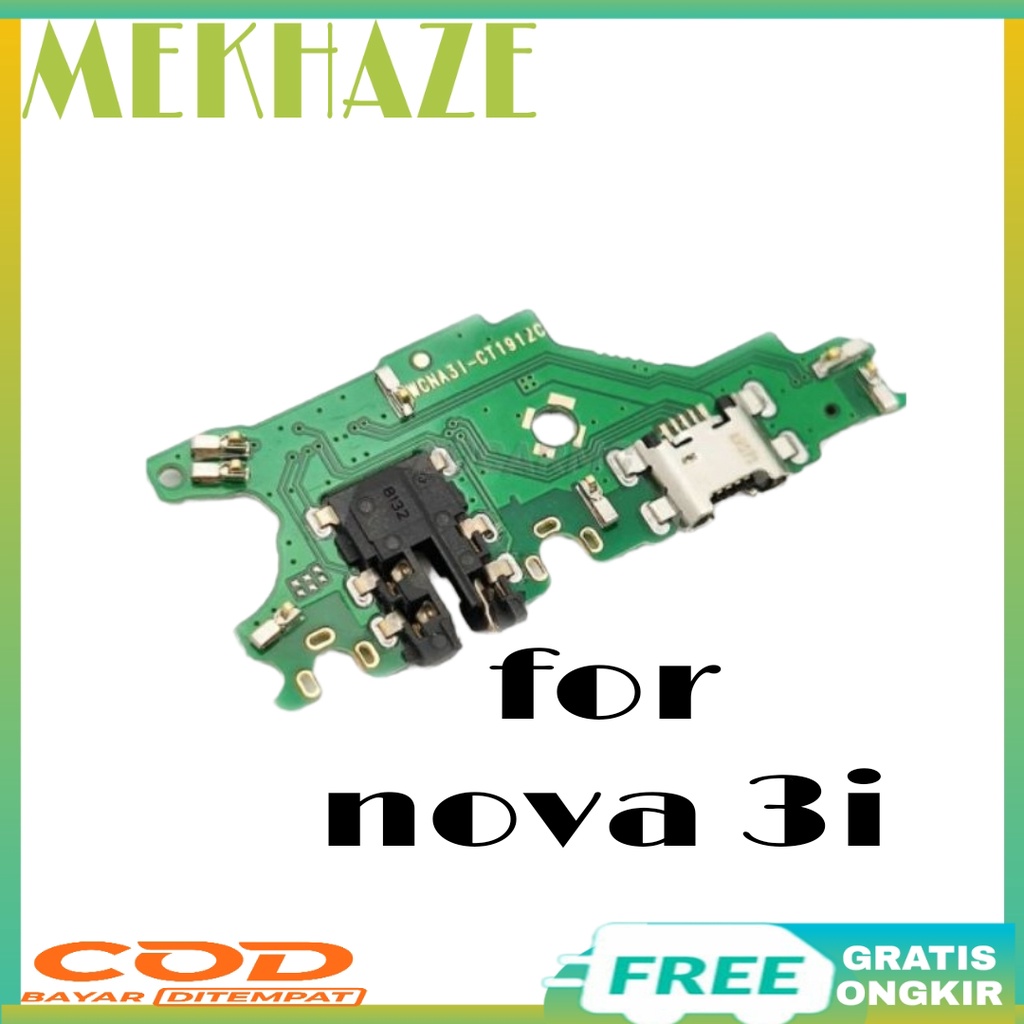 CONNECTOR CHARGER HUAWEI NOVA 3i PAPAN KONEKTOR CAS PCB BOARD HUAWEI NOVA 3i