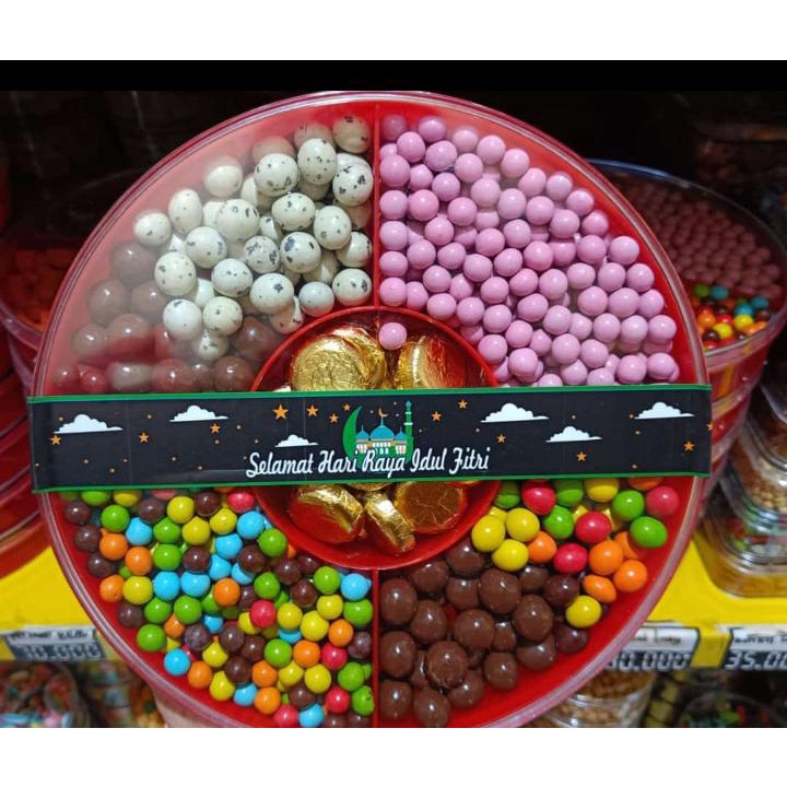 

cokelat lagie tray 5 sekat