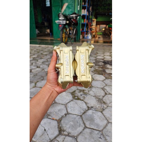 Caliper Brembo Ori Piston Karbon Kaliper Limbah moge bmw