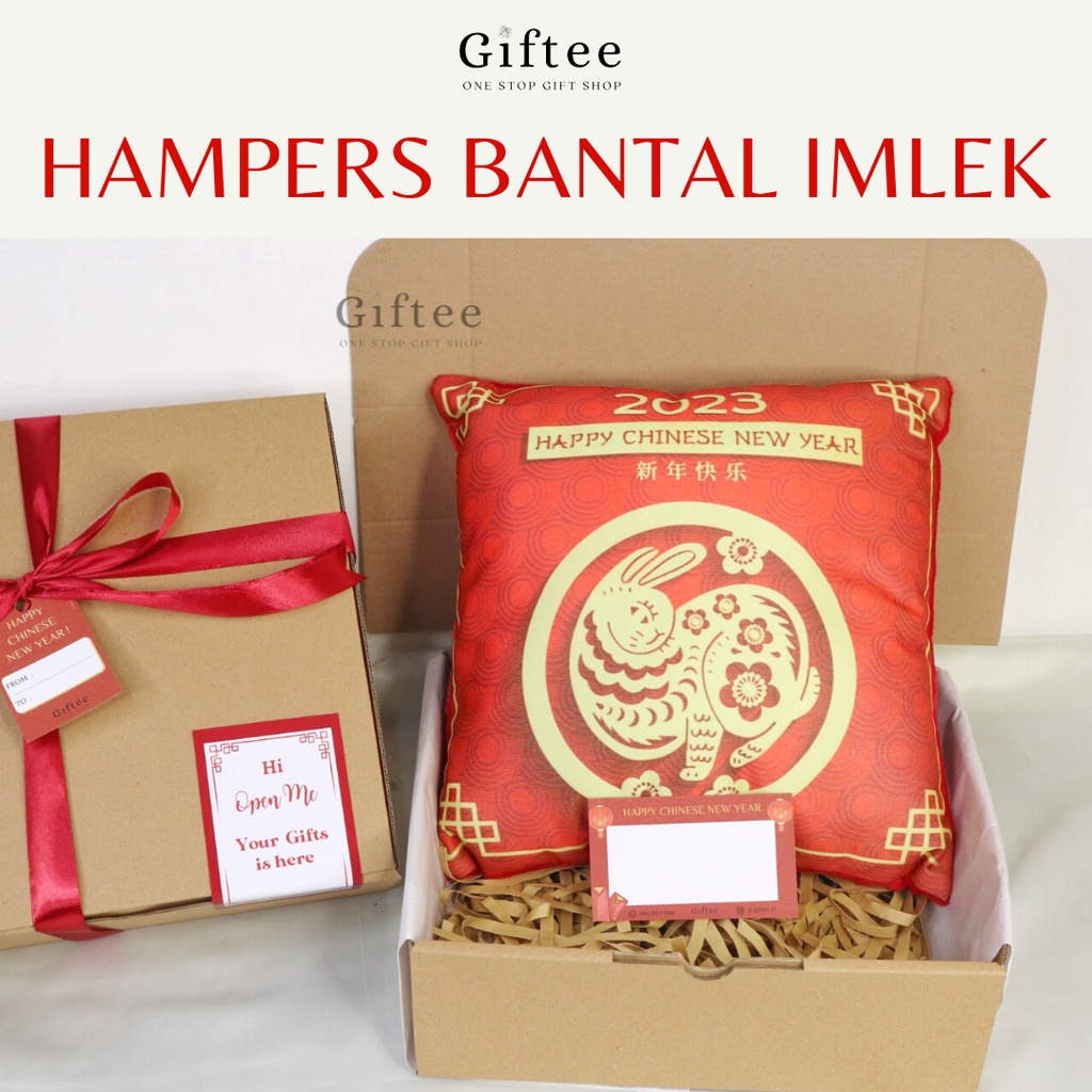 

HAMPERS BANTAL IMLEK PILLOW 30X30 CM SOFA MINI MURAH SARUNG MOTIF TEMA EDISI RABBIT KELINCI DEKORASI GIFT KADO HADIAH PARCEL TEMAN PACAR WANITA CEWEK COWOK PRIA SOUVENIR SELAMAT CHINESE NEW YEAR CNY GONG XI FA CAI XIAN NIAN KUAI LE TAHUN BARU BY GIFTEE ID