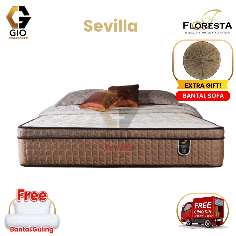 Kasur Floresta Sevilla / Floresta Springbed Mattress Sevilla ( Hanya Kasur )