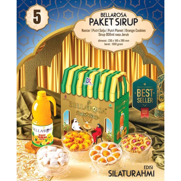 

[1550gr] S017 | Kue Kering Bellarosa Paket Dante SERIES / Kue Lebaran / BD - Bellarosa Dante Series