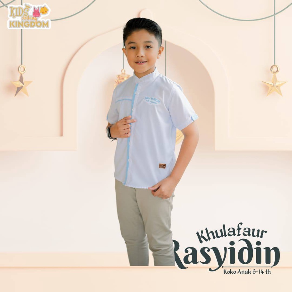 Koko anak Khulafaur Rasyidin by Kids Clothing Kingdom ( koko saja)