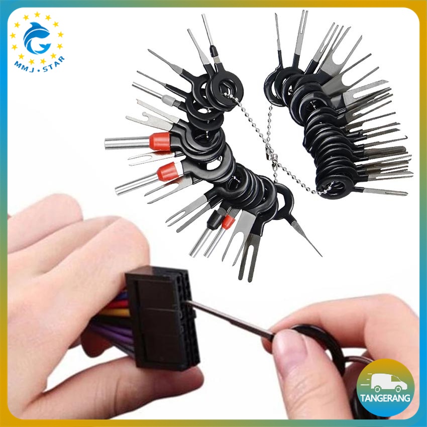 【41 pcs/set】Pin Extractor Kit/Alat Pelepas Pin Soket Skun/Melepas Pin Soket/Removing Socket Pin