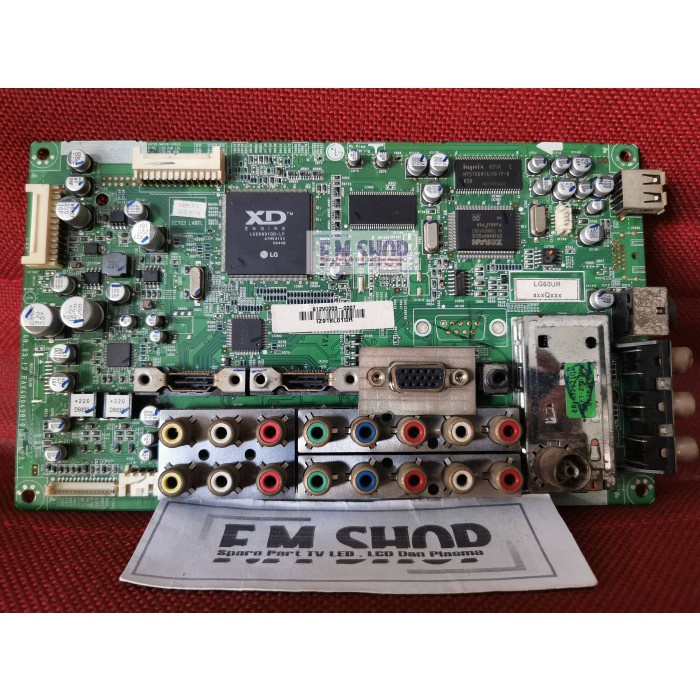 Mesin TV LG 32LG60UR - Mobo MB Mainboard TV LG 32LG60 UR