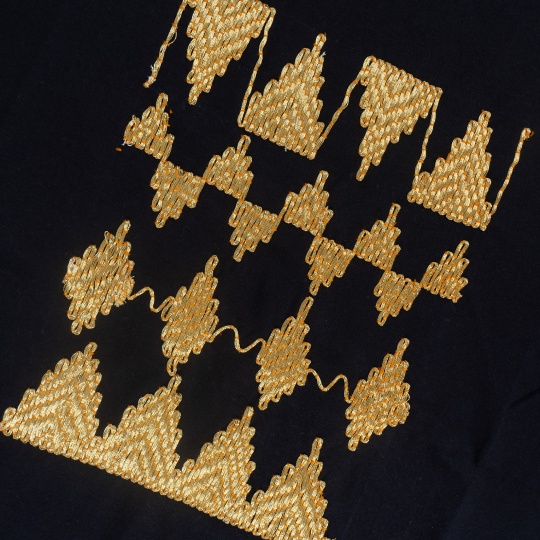 Kaway T-shirt Kaos Tapis Sulam TAPSLIR HITAM