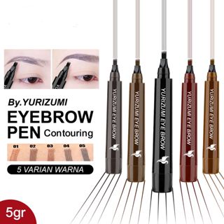 Pensil Alis Waterproof dan Tahan Lama Pensil  Alis Tint my 4 Pencil Alis Yurizumi Eyebrow