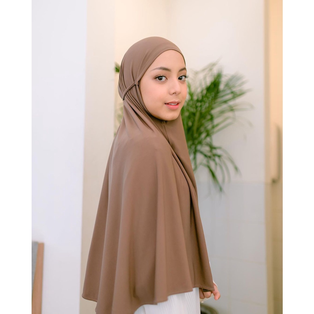 Jilbab Bergo Maryam Tali Jersey Jilbab Instan Bergo Tali Jersey Premium