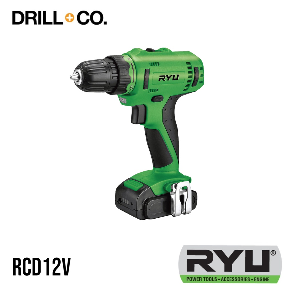 RYU RCD 12V Cordless drill RCD12V / Bor batre / Bor cordless 10mm