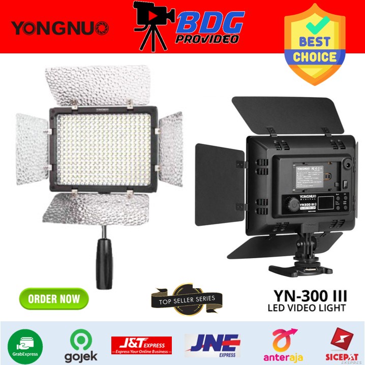 YONGNUO YN-300 III LED VIDEO LIGHT - LAMPU YN300 III YN 300III