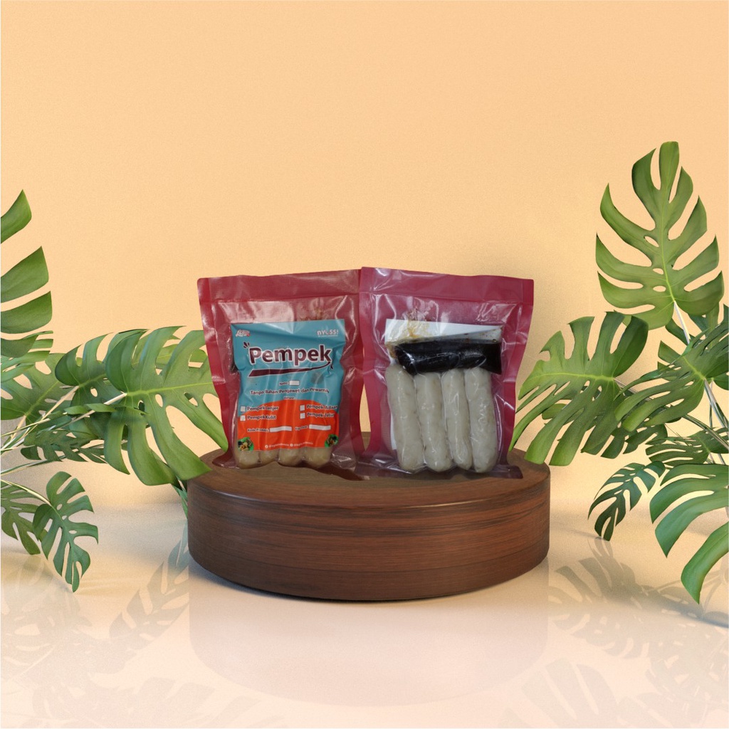 

PEMPEK 4 PCS LENJER FROZEN 100% IKAN TENGGIRI ASLI - PEMPEK