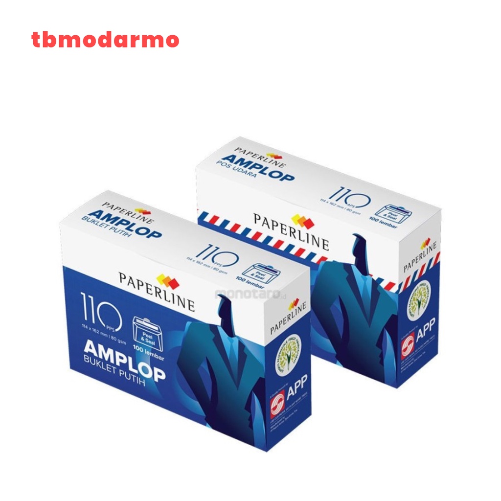 Amplop Putih Paperline 110 Airmail / Amplop APS