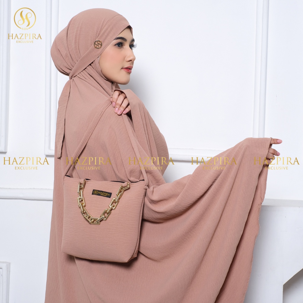 Mukena Dewasa 3In1 Airflow Cringkle Lesty Premium