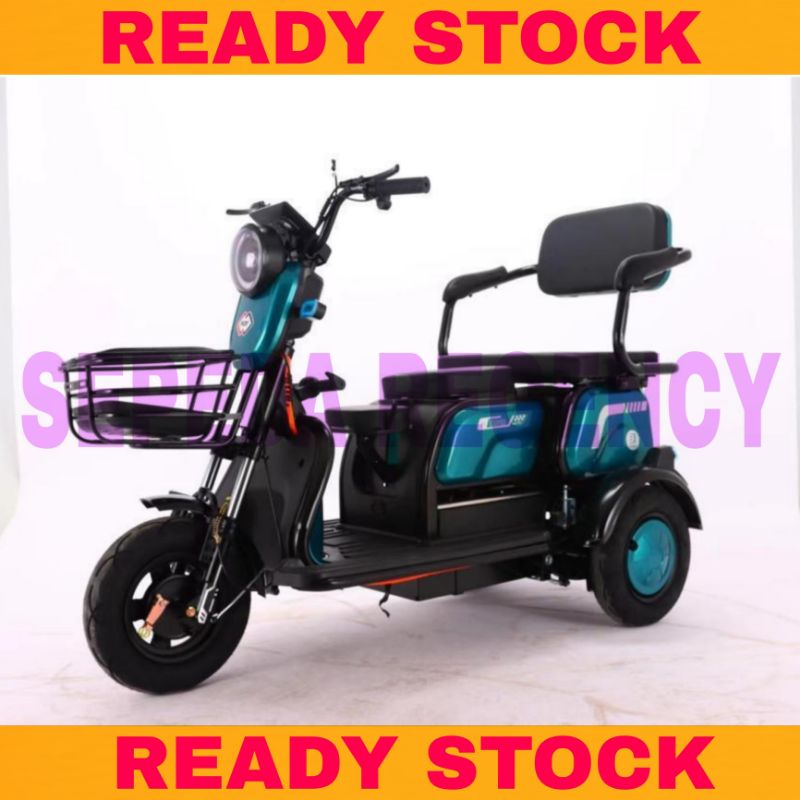 Sepeda Listrik 3 Roda XUANKU X-13 800 watt Electric Bike