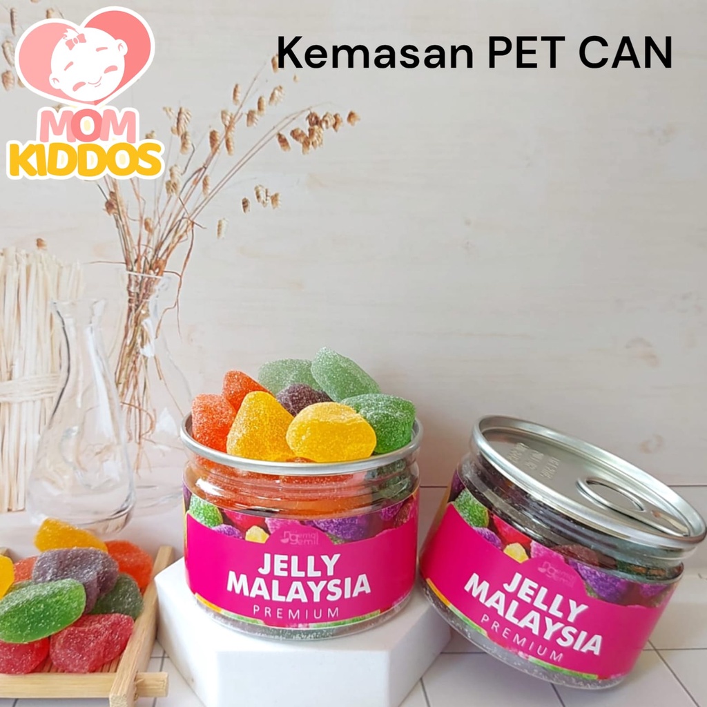 

Jelly Malaysia Jelly Rasa Buah Premium Kemasan PET CAN