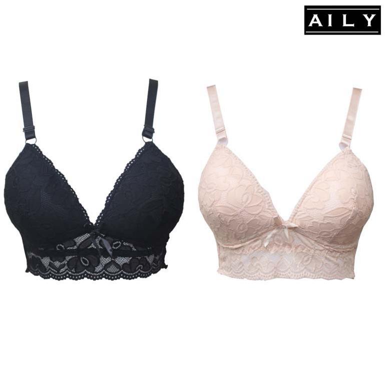 Aily 884 Big Size Lace Sweet Bra