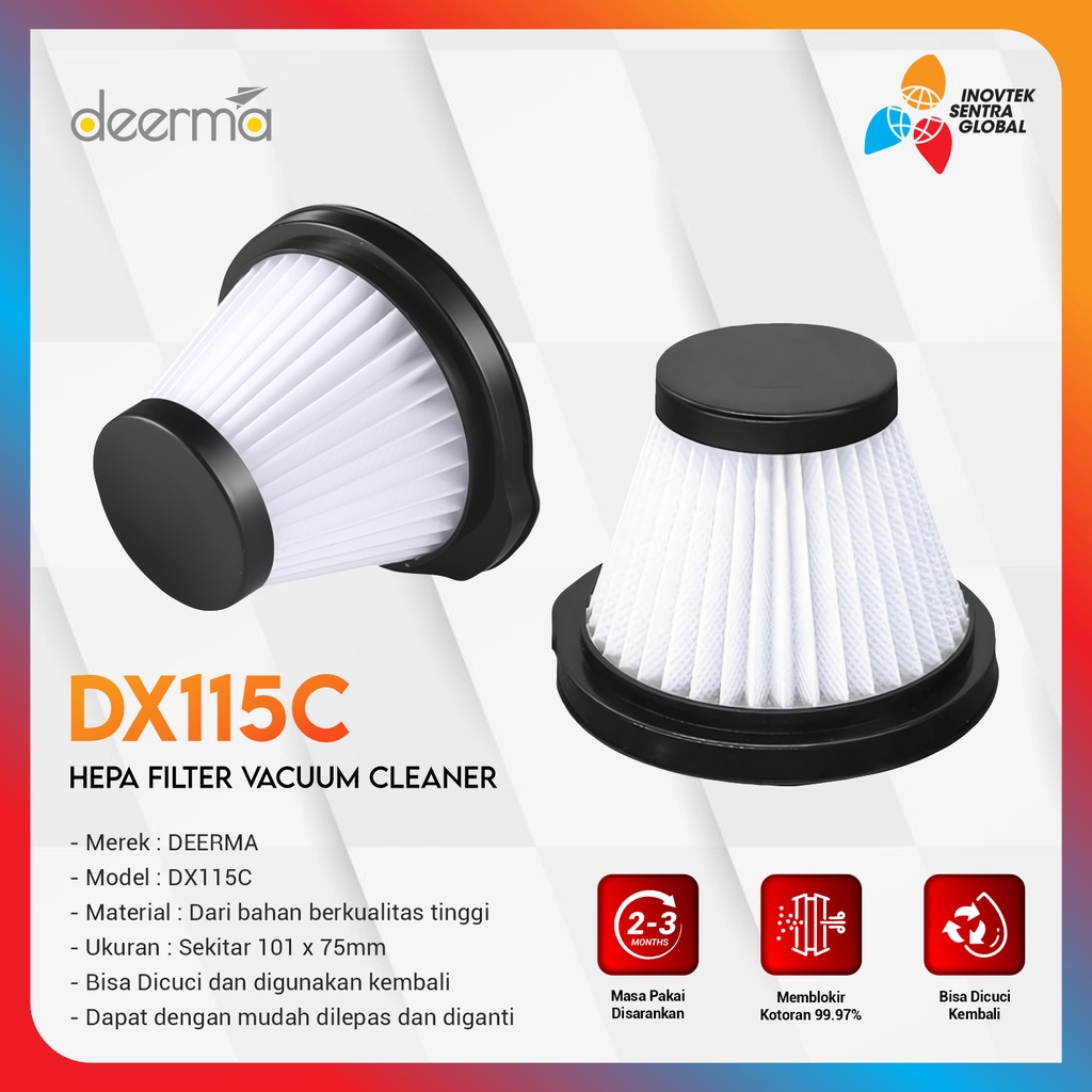 Hepa Filter For Deerma Vacuum Cleaner DX700, DX115C, DX118C, CM800