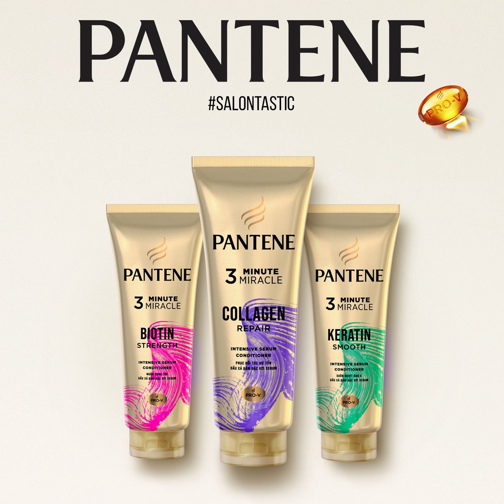 Pantene miracles collagen repair conditioner 150ml/70ml