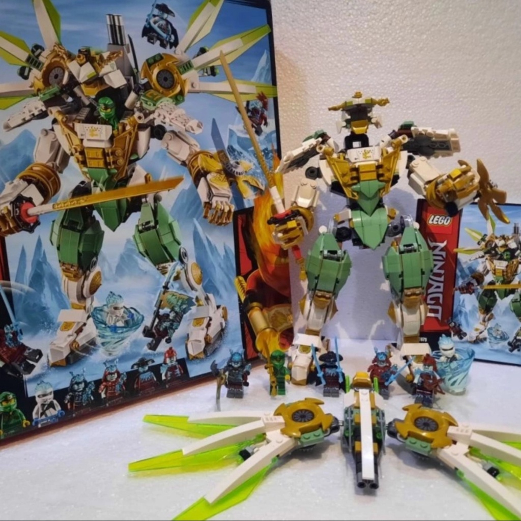 LEGO 70676 Ninjago Lloyd's Titan Mech EXs Display