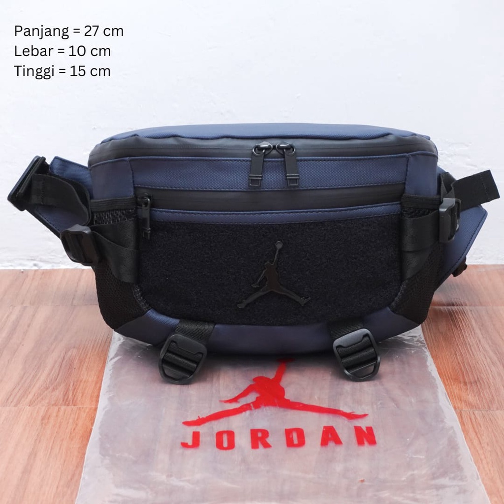Waistbag Air Jord4n Tas Pinggang Pria Import Mirror Original Bahan Tebal