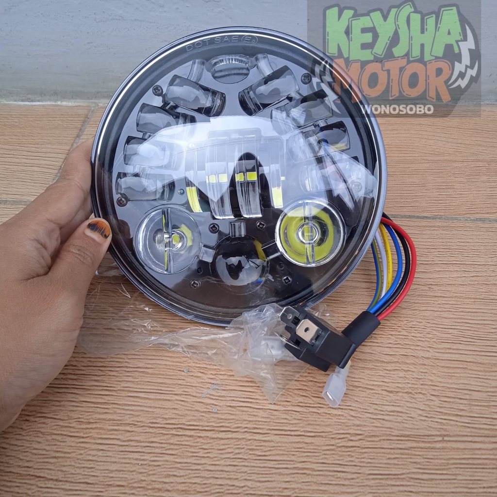 REFLEKTOR HEADLAMP DAYMAKER 5.75INCH