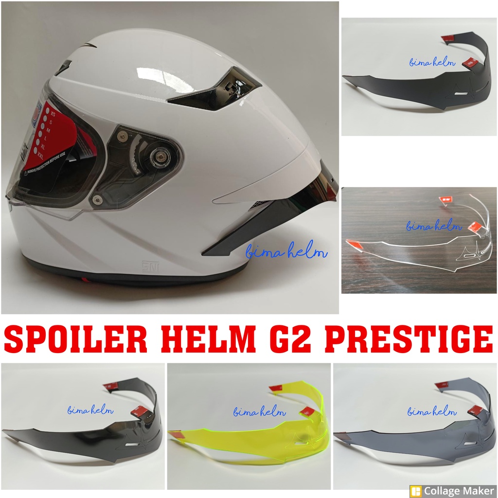 Spoiler helm G2 Prestige All Variant