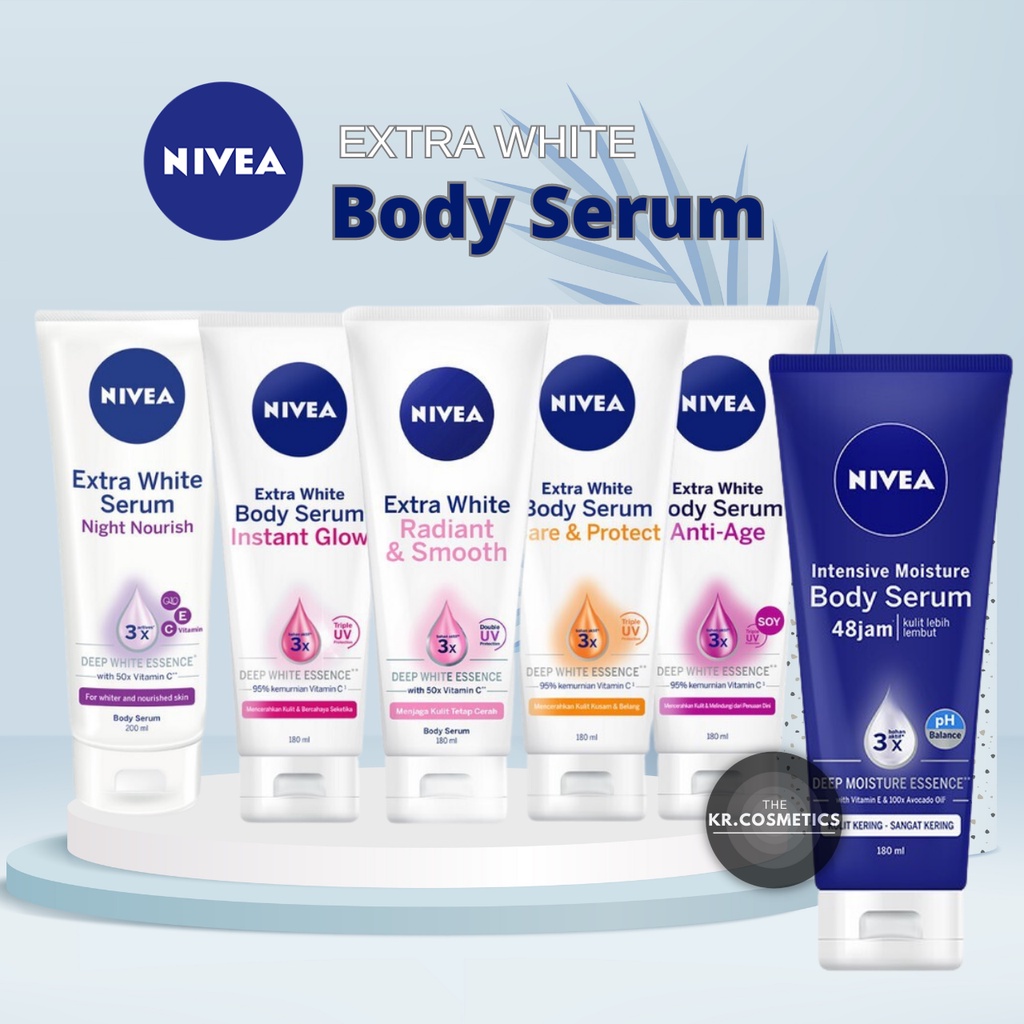 NIVEA Body Serum Extra White intensive moisture 180ml