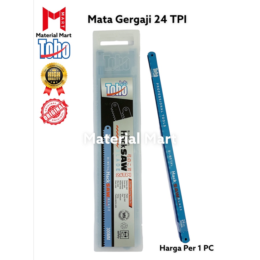 Mata Sandflex Toho 24 TPI PREMIUM | Mata Gergaja Sandvick 24TPI Halus | Material Mart