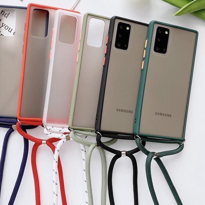 PROMO⭐-Vivo Y1S / Y12S / Y11 / Y12 / Y15 / Y17 / Y19 Softcase Tali Hp Selempang Leher Lanyard Dove
