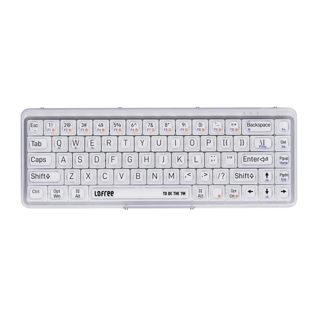 LOFREE 1% Mistry Transparent Mechanical Gaming Keyboard