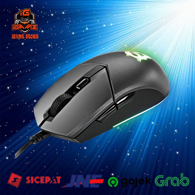 MSI Clutch GM11 - Gaming Mouse NAMPOLL GAN