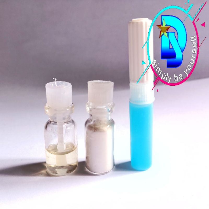 lem behel gigi non laser lengkap + etching gell. penguat lem behel gigi