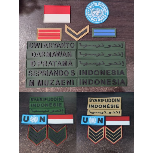 PATCH RUBBER UN dan COSTUM