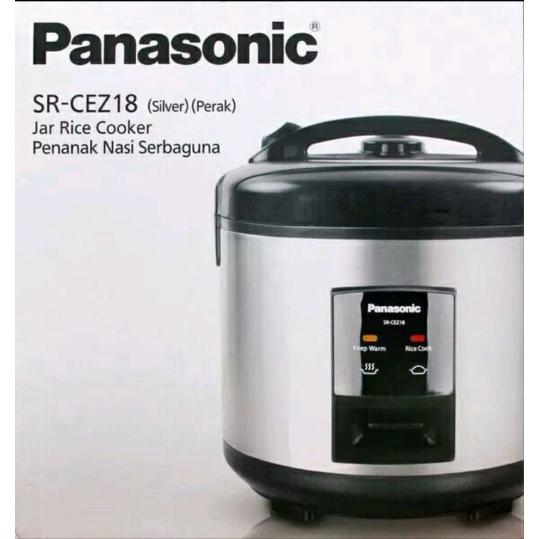 PANASONIC RICE COOKER 1.8 LITER SR CEZ18
