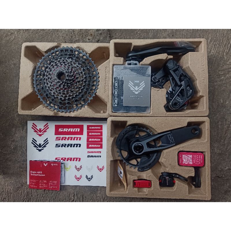 Groupset Group Set Sram XO Eagle Transmission AXS Wirelles 12 Speed 2023 Anti Patah