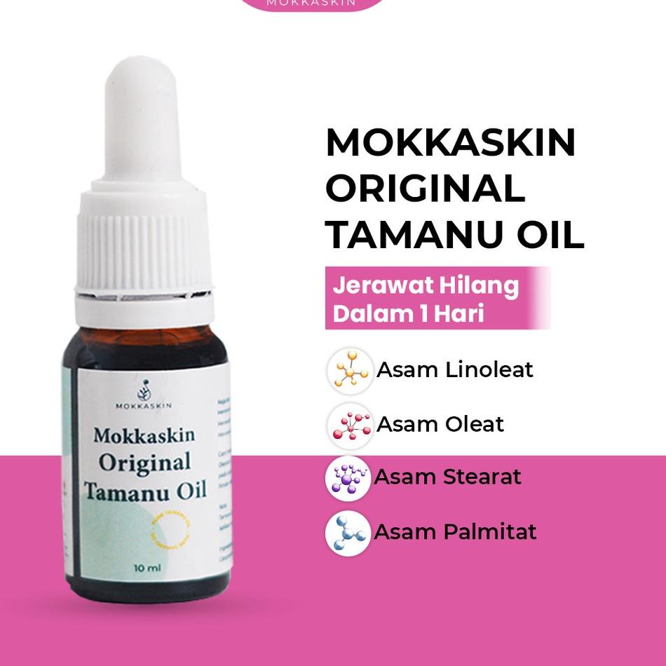 Baru MOKKASKIN ORIGINAL TAMANU OIL 10 ml