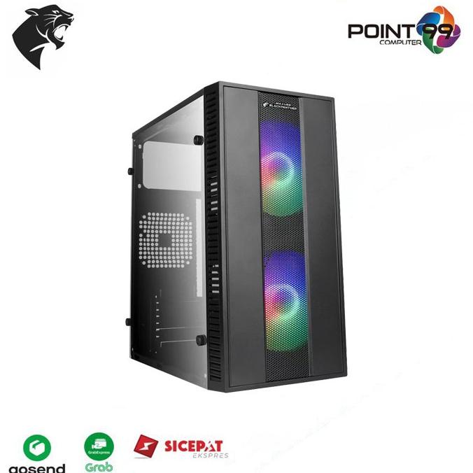 Casing Black Panther 165-26 + 2 Fan RGB