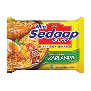 

SEDAAP MIE MIE INSTANT KARI AYAM PCK 72g