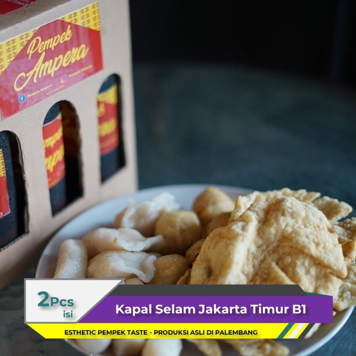 

Pempek Kapal Selam Ampera B1