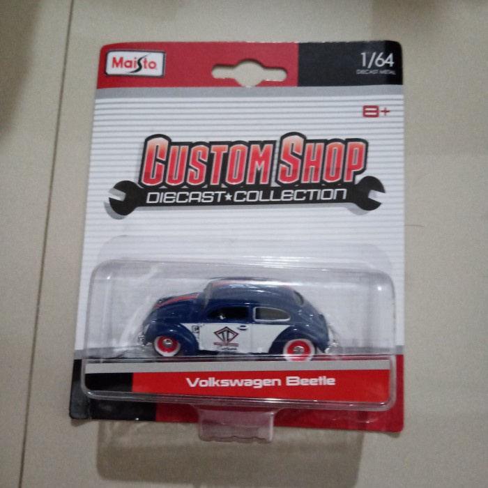 MUST HAVE VOLKSWAGEN BEETLE MAISTO CUSTOM SHOP TERMURAH