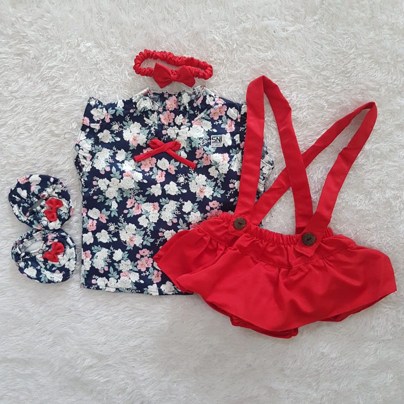 Baju Bayi Maydeline Bloomer set