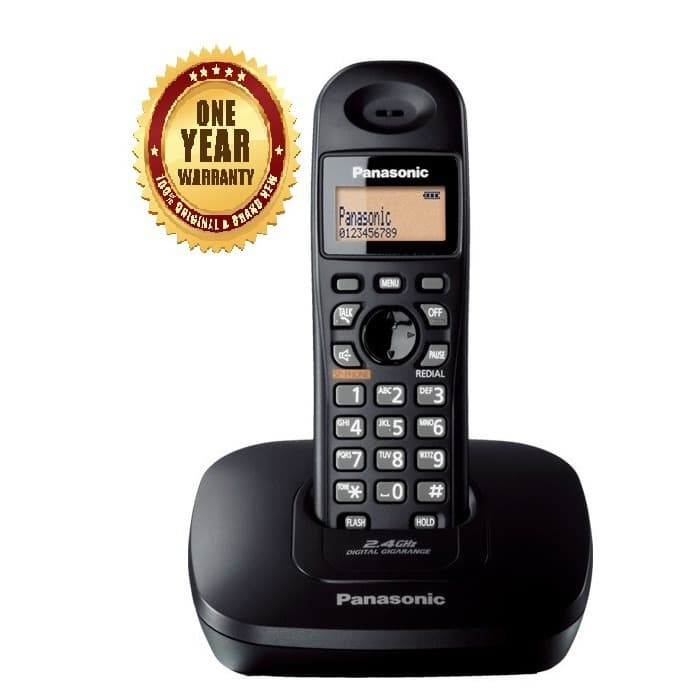 [Wr540] Panasonic Cordless / Wireless Telepon Kx-Tg3611 -Ori Garansi [Ada]