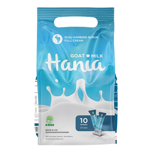 Hania Susu Kambing Full Cream HNI HPAI