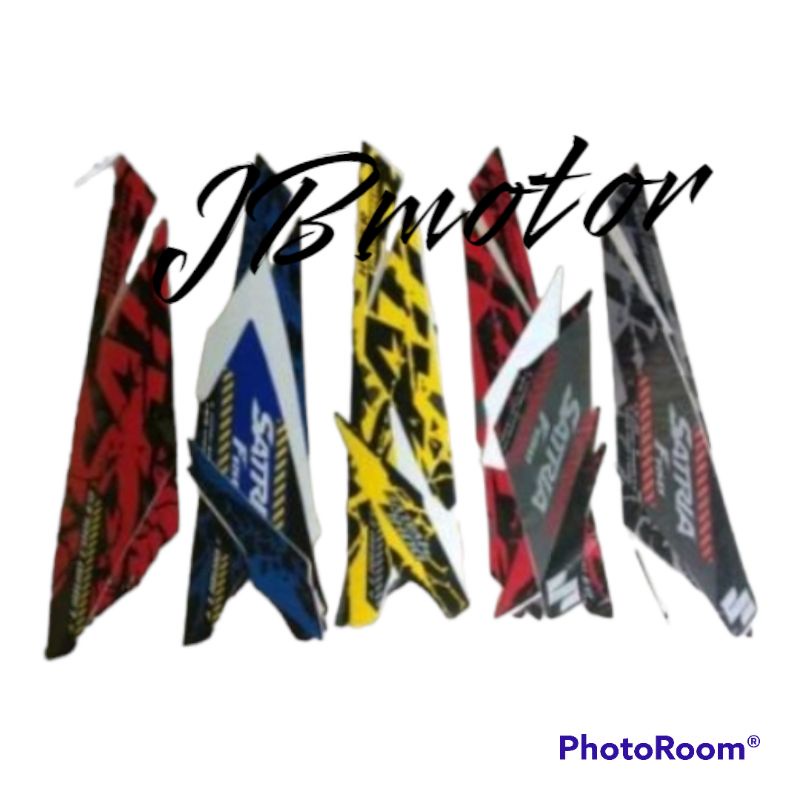 Striping-lis-sticker satria fu injeksi 2018-2019