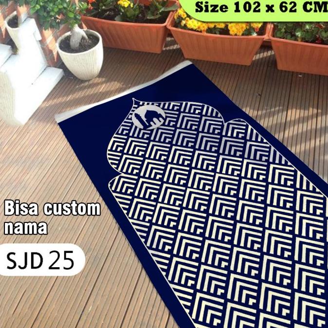 CETAK SAJADAH DEWASA CUSTOM PRINTING CORDOVA NAMA HADIAH Kado LEBARAN