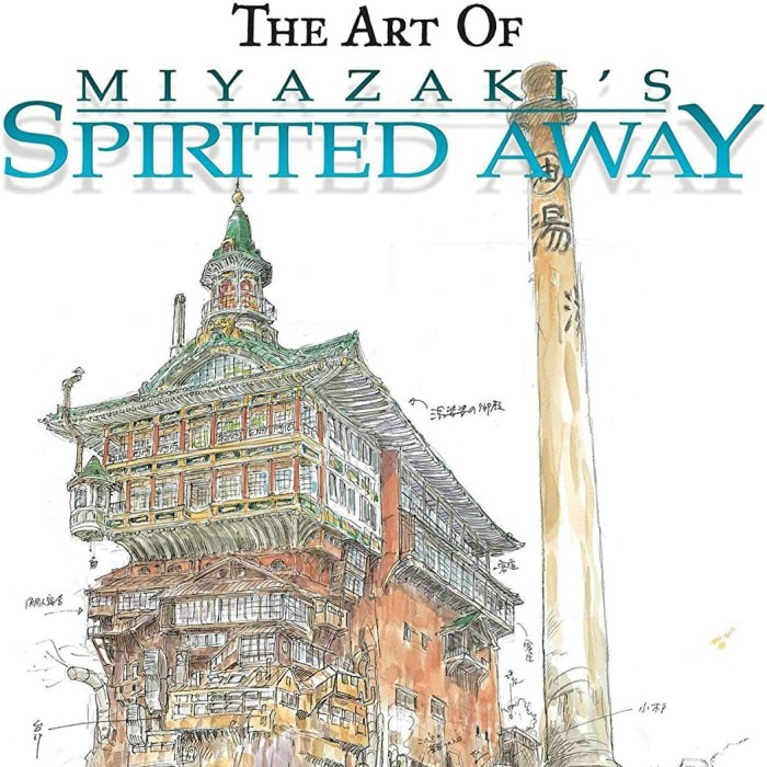 Terlaris Ghibli - Art Of Spirited Away [Us Artbook]