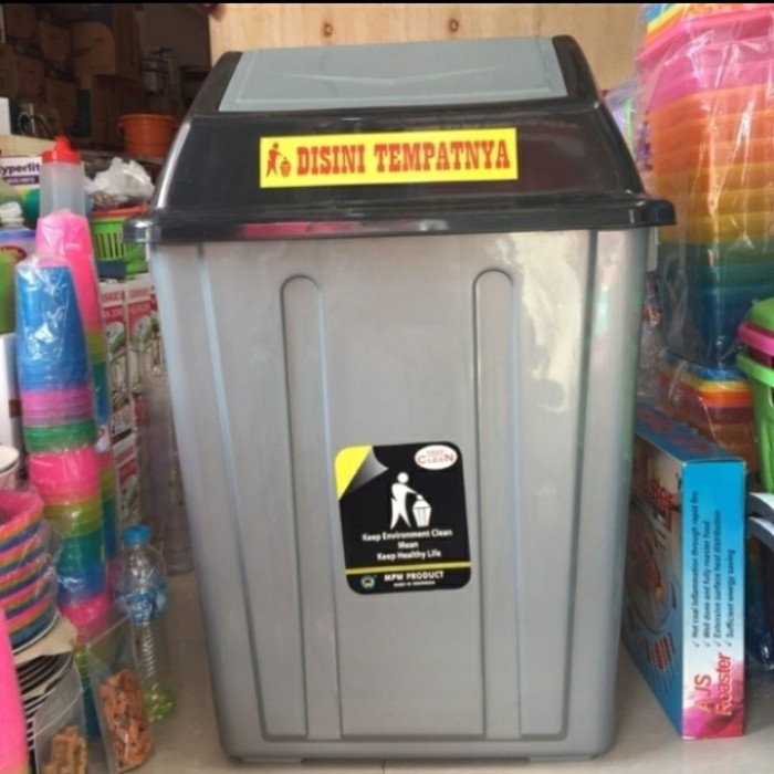 Tempat Tempat Sampah Besar 100Liter Buka Tutup/Tong Sampah Jumbo 100 Liter
