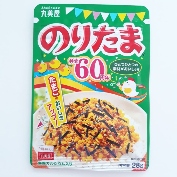 

Best Seller Marumiya Furikake Noritama / Bumbu Topping Tabur Nasi Rasa Telur Nori