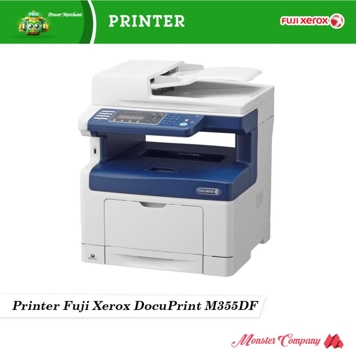Fuji Xerox DocuPrint M355df Multifungsi Laser Printer A4, 35 ppm, Duplex Printing