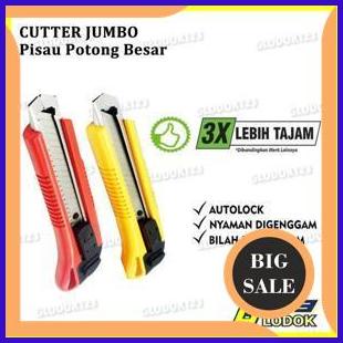 

Pisau Cutter Carter Besar Jumbo Refill Isi Ulang Karter L500 A500 18mm perkakas 29M4R23